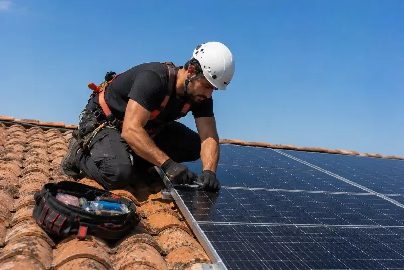 Maintenance et monitoring de panneaux solaires à Donzacq