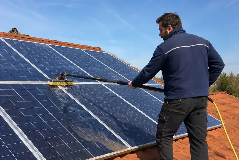 Nettoyage et entretien de panneaux solaires à Donzacq